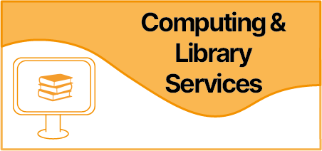 Computing and Library Services Button