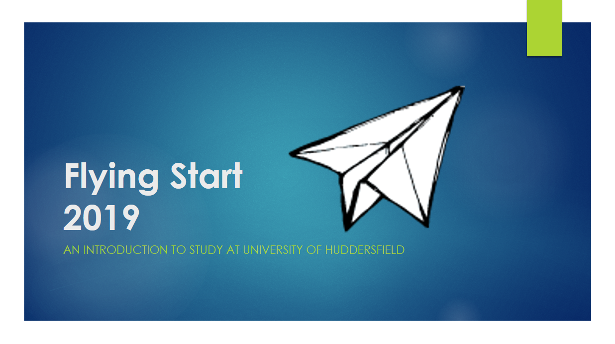 Link to 2019 Flying Start Student version (For students, optional).