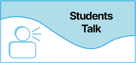 Students Talk Button